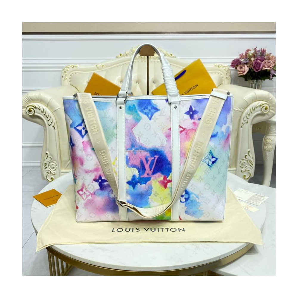 Louis Vuitton Monogram Watercolor Multico New Tote GM M45754