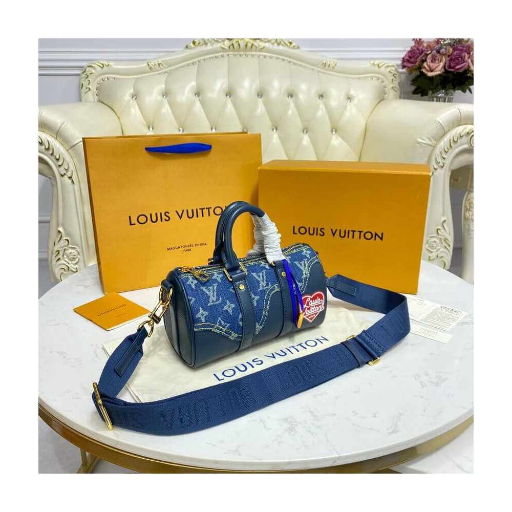 Louis Vuitton x Nigo Keepall XS M81011 Blue