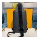 Louis Vuitton Damier Graphite Canvas With Print Avenue Sling Bag N41719