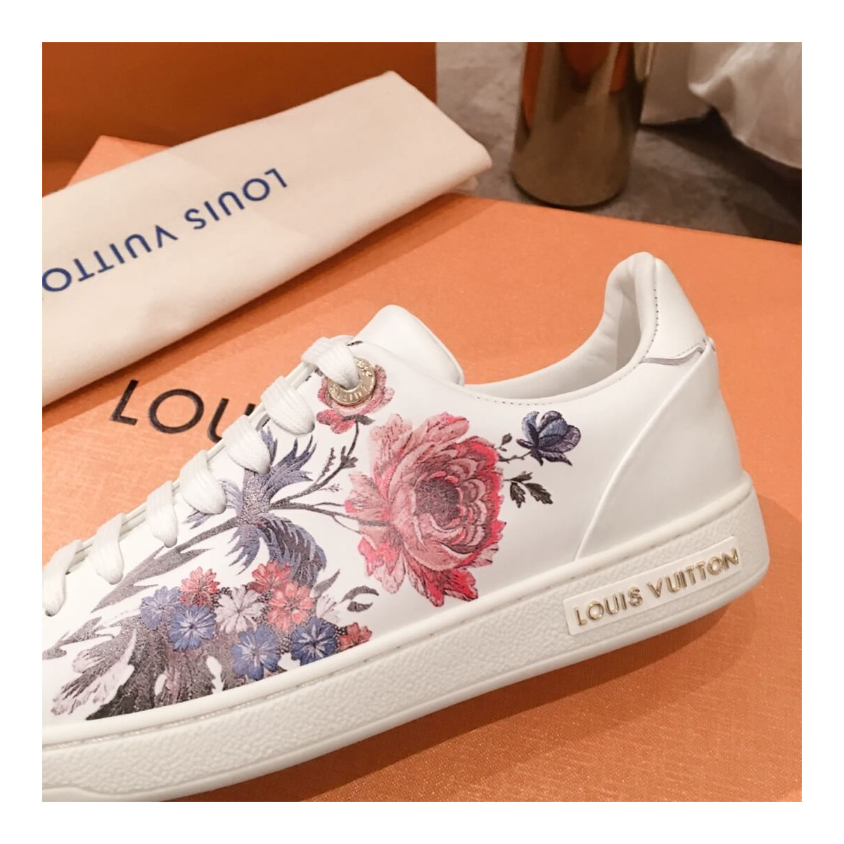 Louis Vuitton Frontrow Sneakers Floral Print MS0148