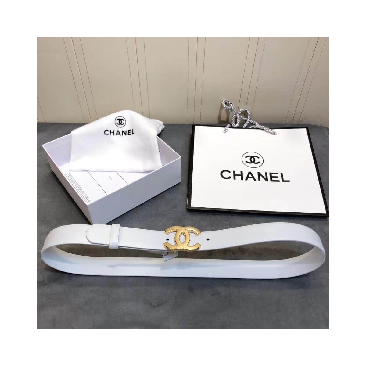 Chanel Classic Belt In Calfskin 30 mm