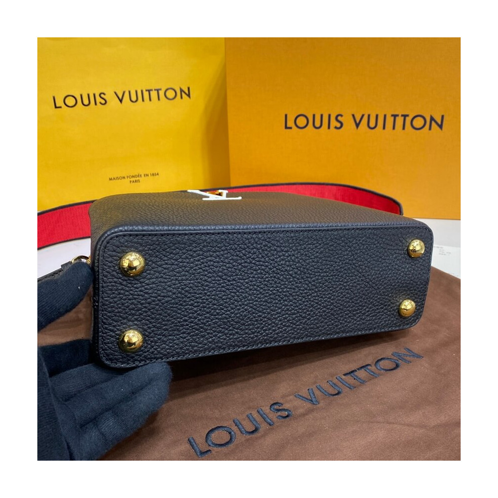 Louis Vuitton Capucines BB M59061 Noir/Rouge