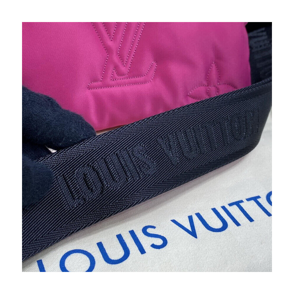 Louis Vuitton Maxi Multi Pochette Accessoires M58980 Black/Fuchsia