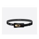 Christian Dior 30 Montaigne Lambskin Belt B0046