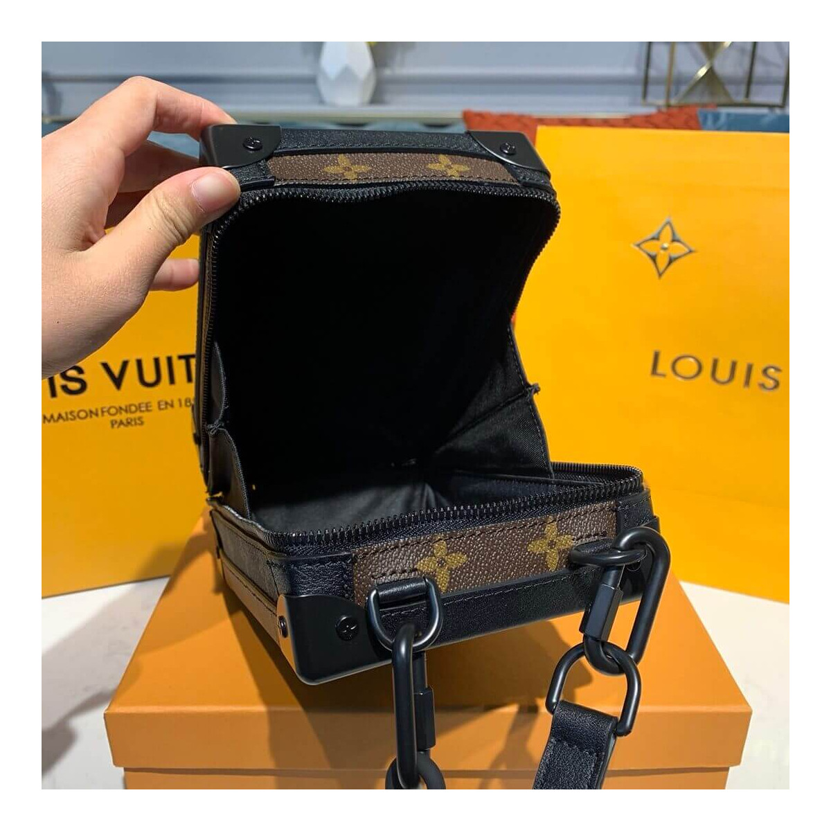 Louis Vuitton Monogram Vertical Soft Trunk M45044 M45079