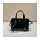 Prada Re-Edition 1995 Brushed-Leather Mini Handbag 1BA357