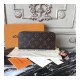 Louis Vuitton Monogram Cavas Clemence Wallet M64201