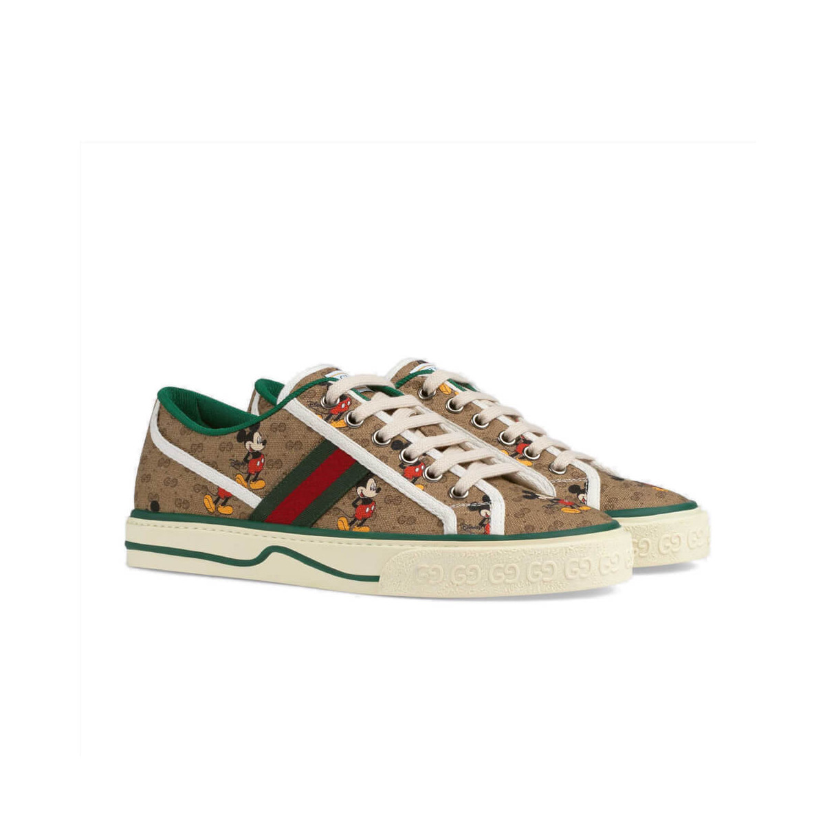 Gucci  Disney x Gucci Tennis 1977 Sneaker with Web 606110