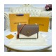 Louis Vuitton MyLockMe Chain Bag M58949 Smokey/Quartz/Caramel