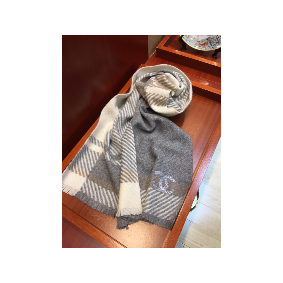 Chanel Cashmere Stole C2676