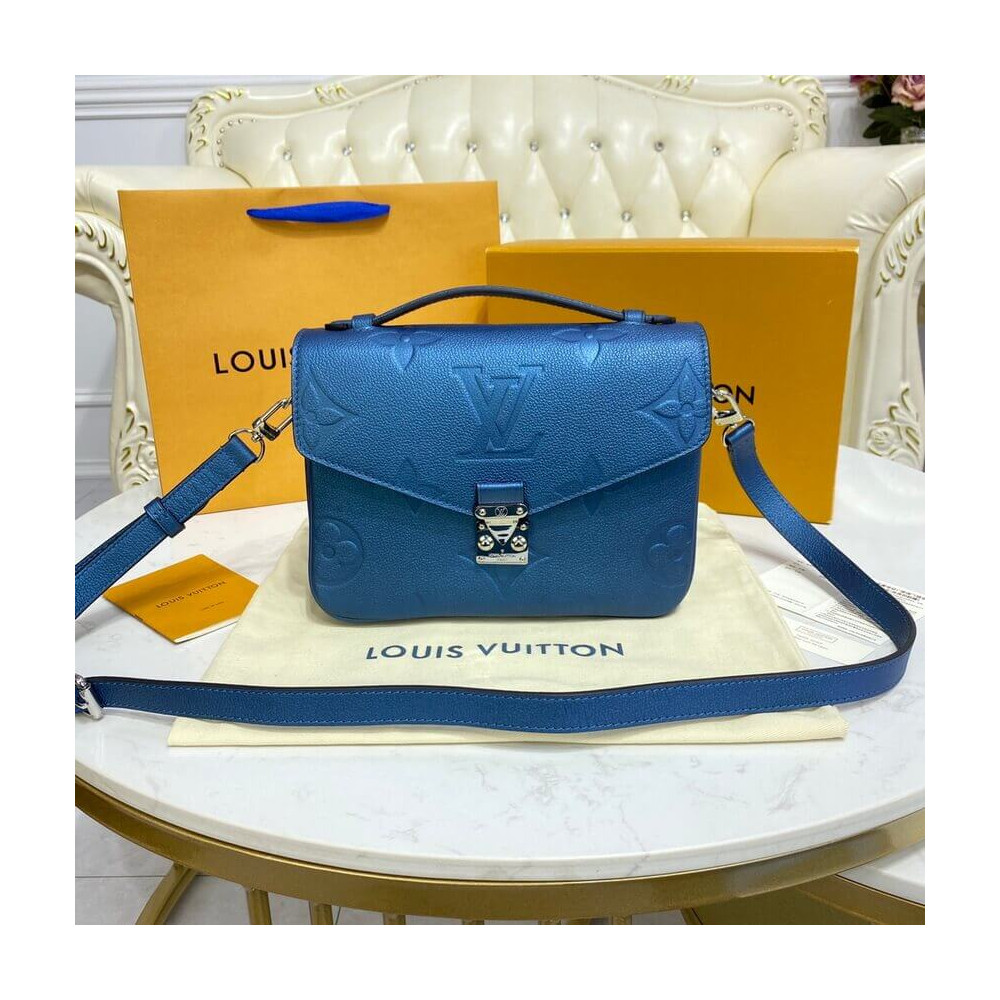 Louis Vuitton Pochette Metis M59211 Navy Nacre