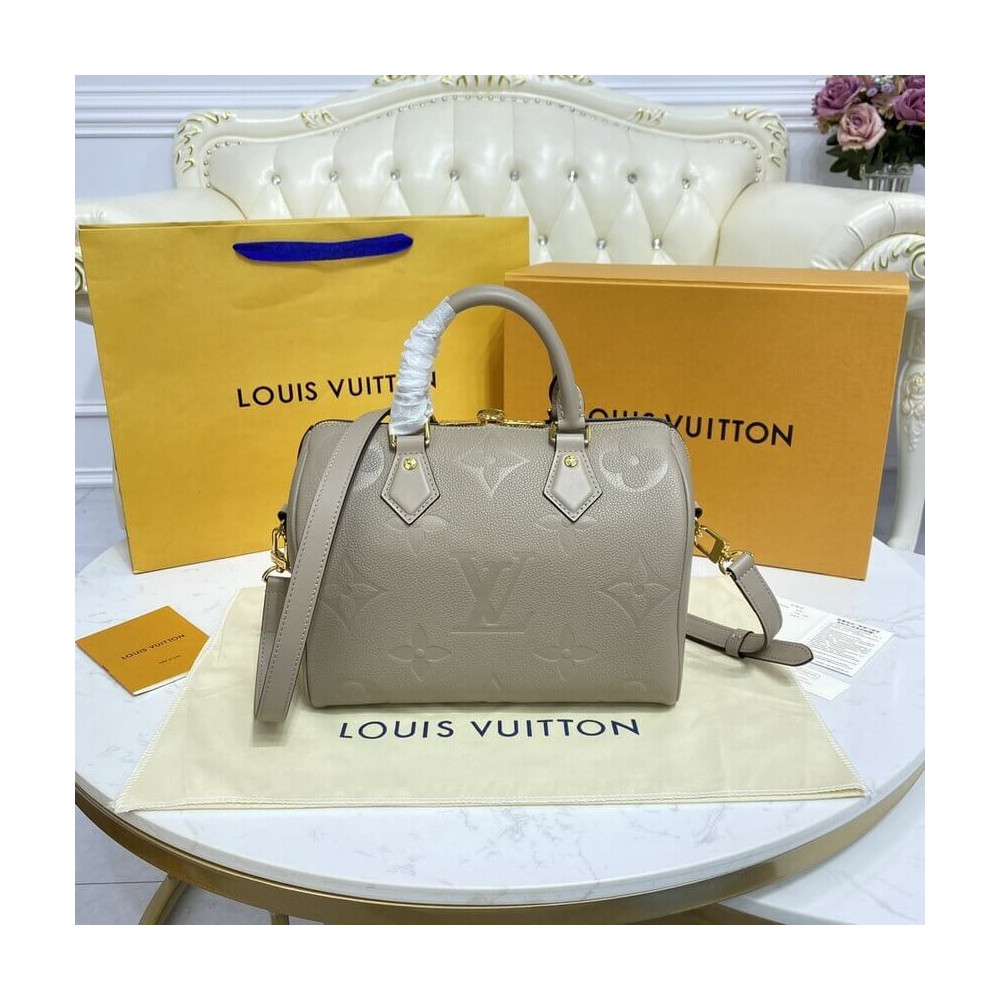 Louis Vuitton Monogram Empreinte Speedy Bandouliere 25 M59273