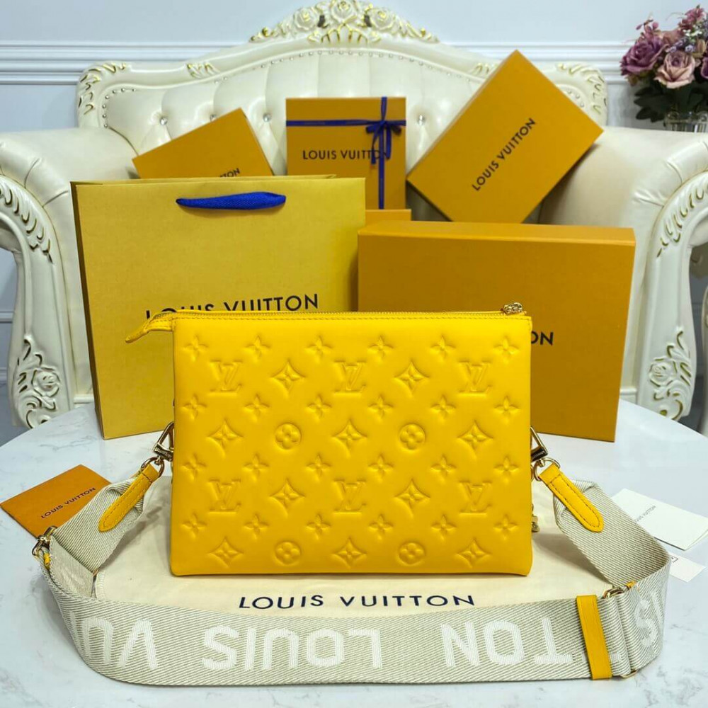 Louis Vuitton Coussin PM Bag M20378 Yellow