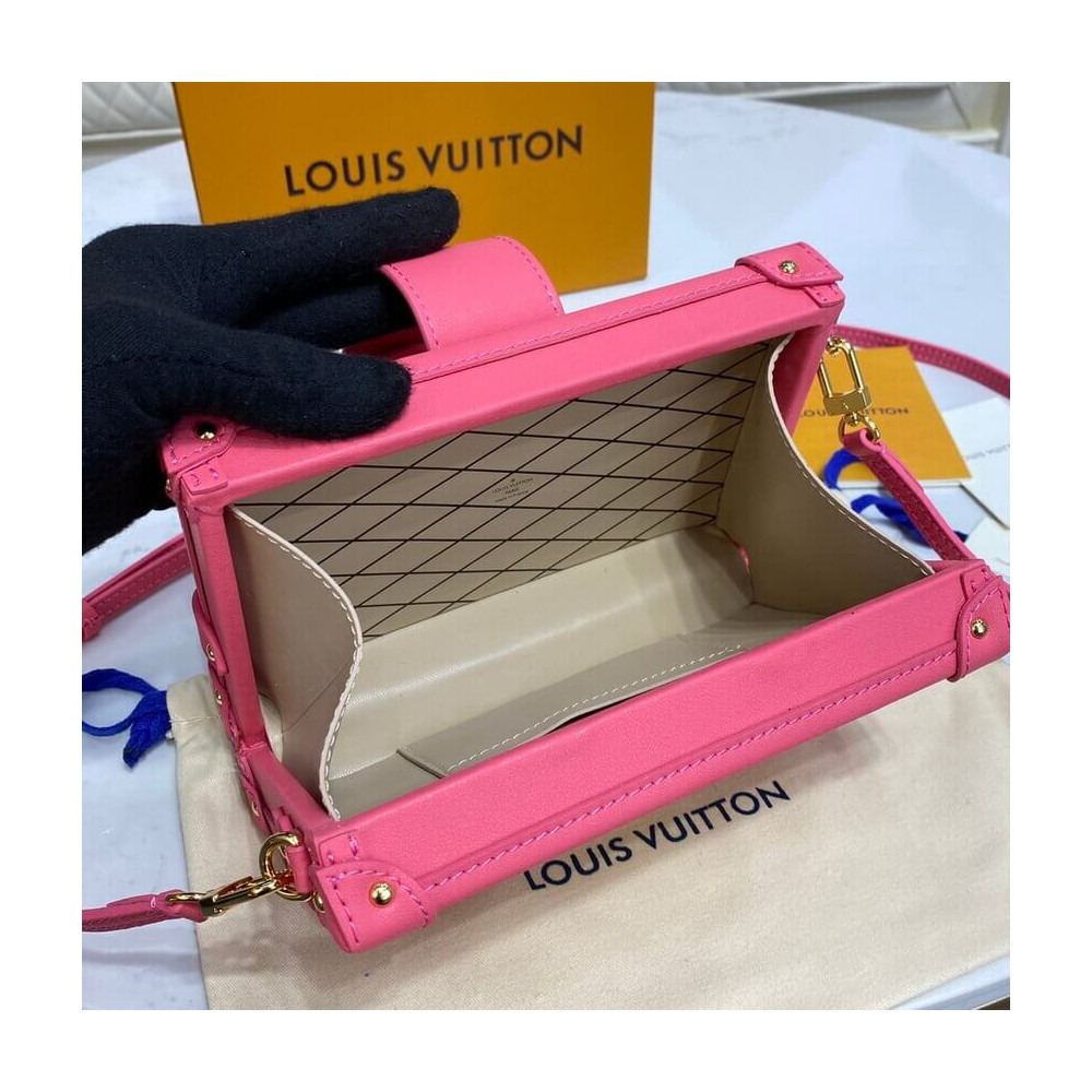 Louis Vuitton Petite Malle Bag M20745 Fluo Pink