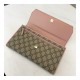 Gucci GG Canvas Continental Wallet 163252