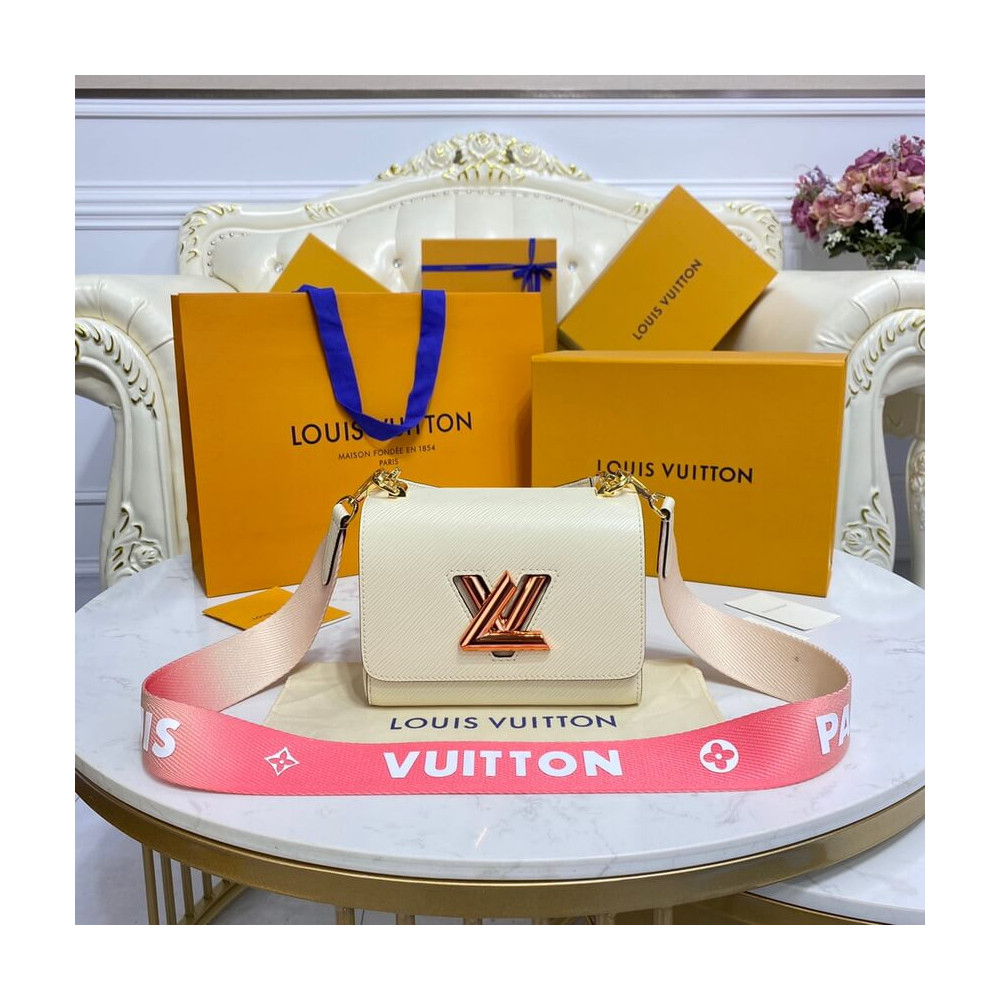 Louis Vuitton Epi Leather Twist PM M59687 White