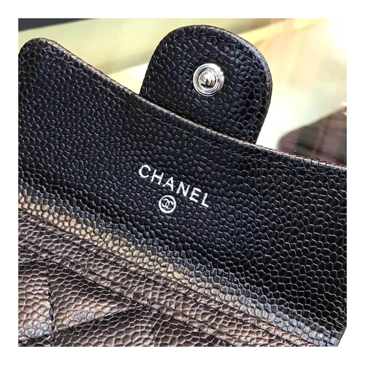 Chanel Caviar Classic Card Holder A80799