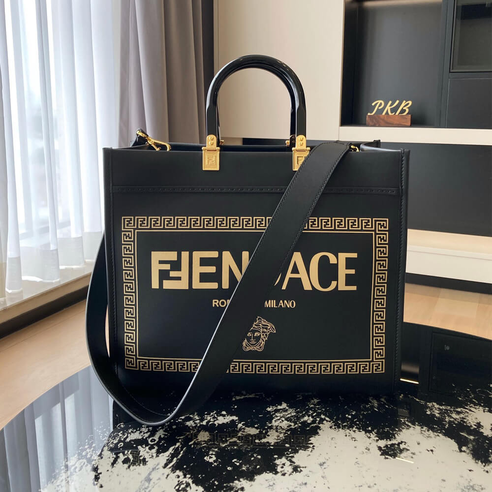 Fendace Logo Sunshine Tote Bag 1006687