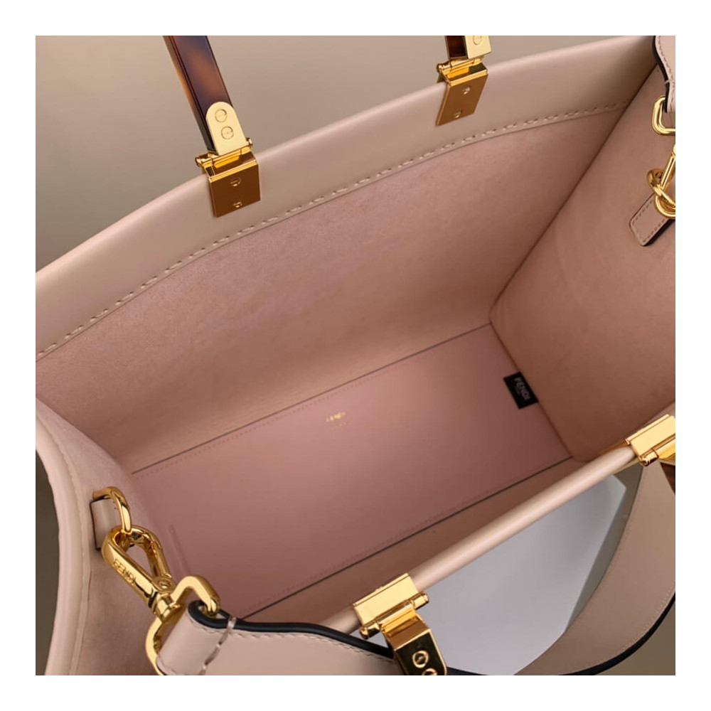 Fendi Medium Sunshine Shopper 8BH386 Light Pink