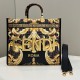 Fendace Sunshine Medium Tote Bag 1006675 Gold/Black