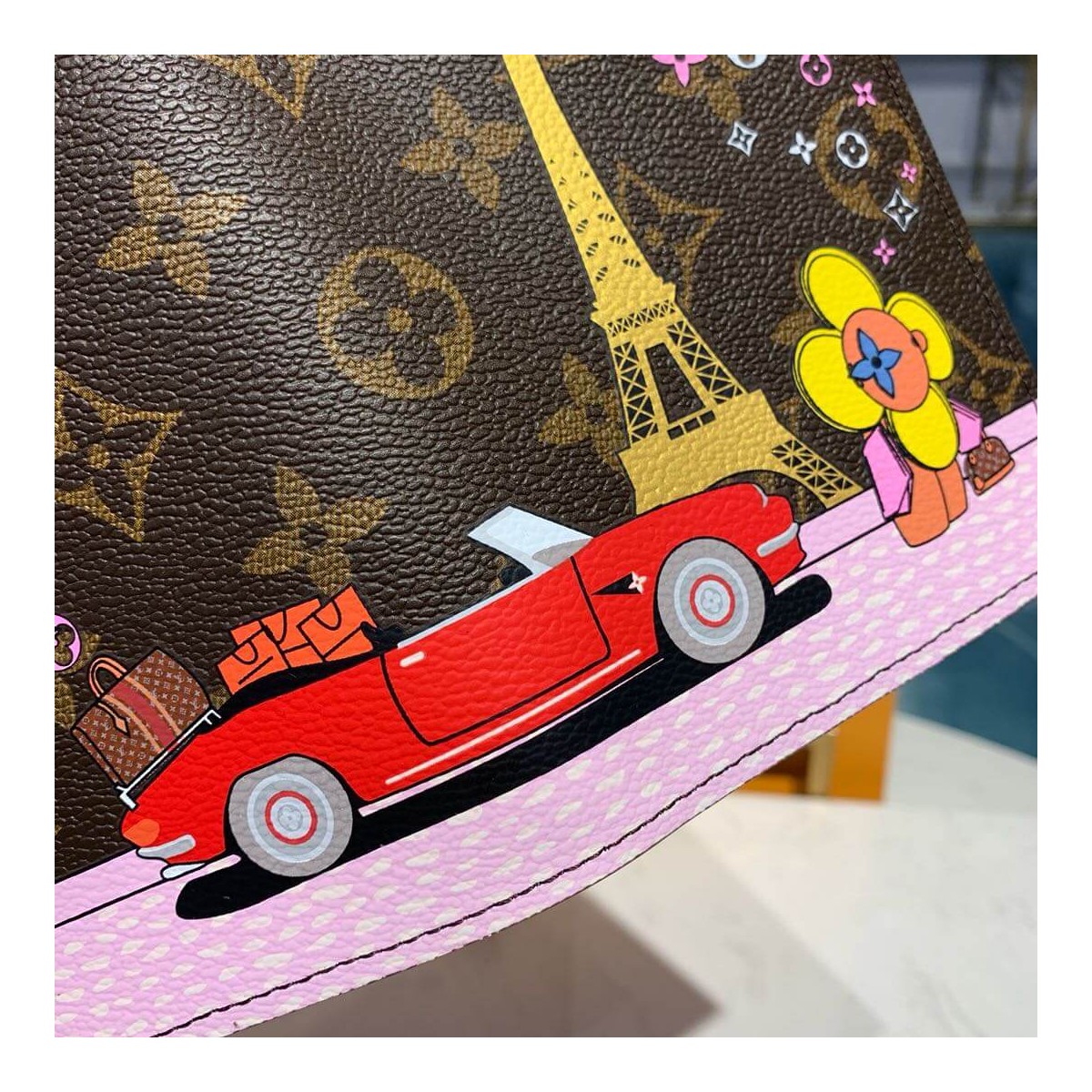 Louis Vuitton Paris Passport Cover M68493