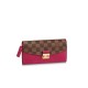 Louis Vuitton Damier Ebene Croisette Wallet N60207