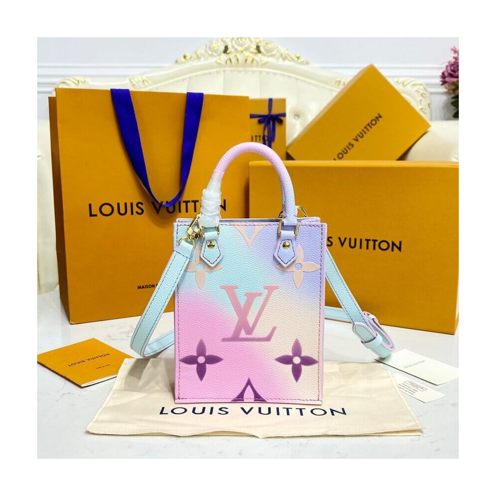 Louis Vuitton Petit Sac Plat M81341 Sunrise Pastel