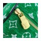 Louis Vuitton Monogram Jacquard Velvet Papillon Bag M46206 Green