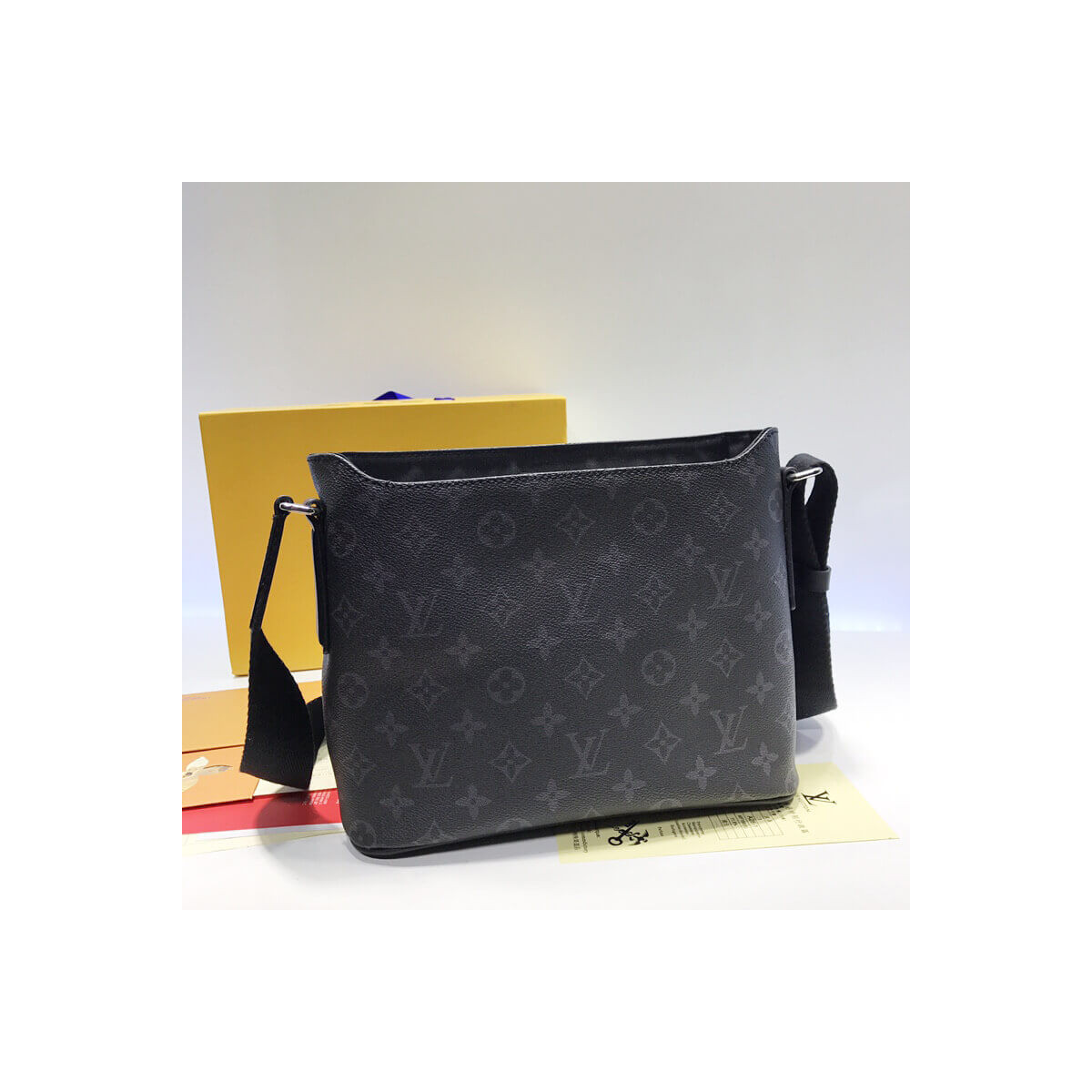 Louis Vuitton Monogramme Eclipse Canvas District PM M44000