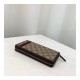 Gucci GG Supreme  Zip Around Wallet 291105