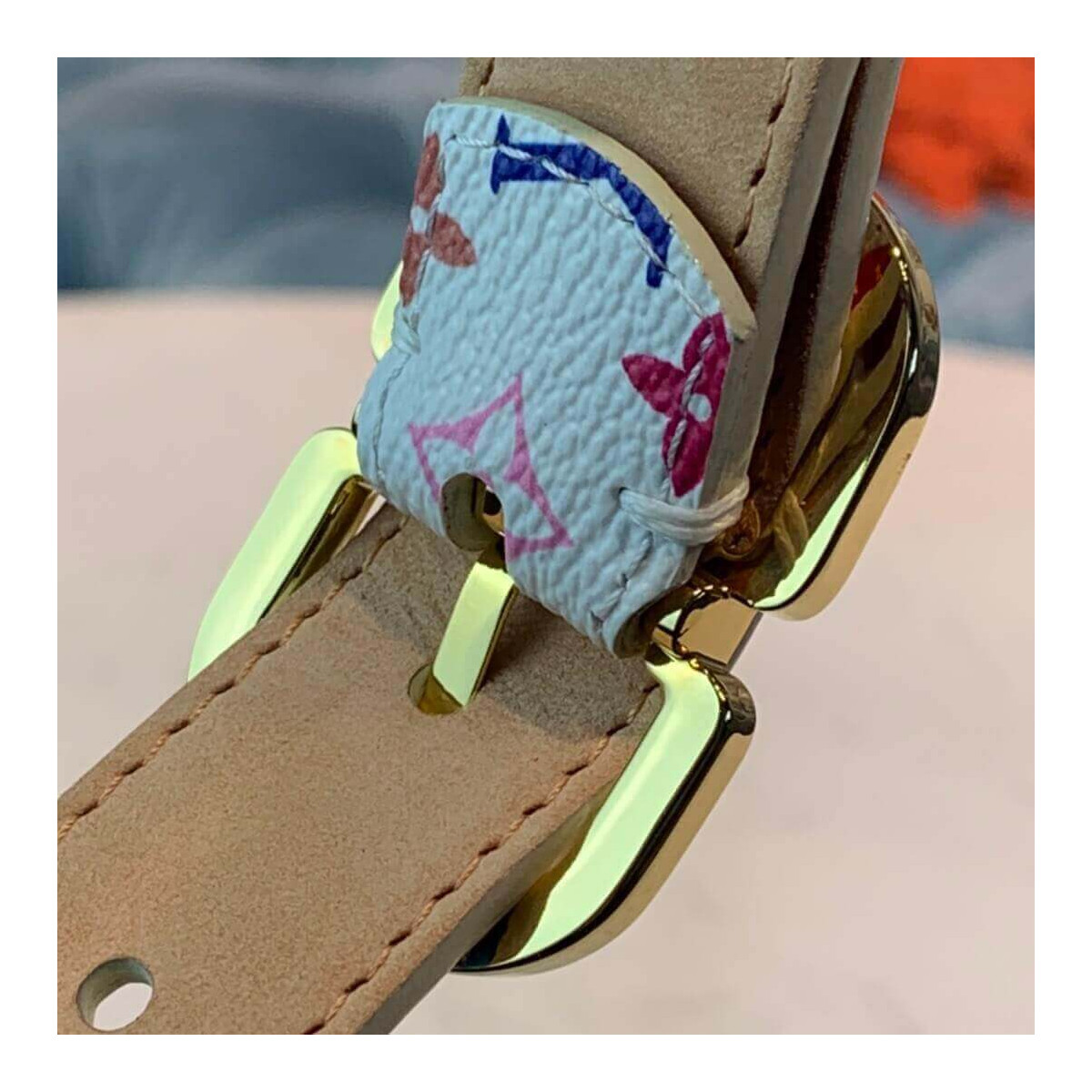 Louis Vuitton Mini Multicolor Belt 25mm M9585W