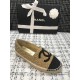 Chanel Tweed Espadrilles G29762 Light Coffee/Black