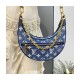 Louis Vuitton Monogram Denim Loop Bag M81166 Blue