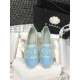 Chanel CC Quilted Espadrilles G29762 Blue