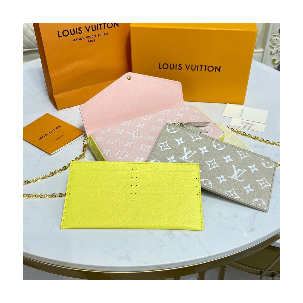 Louis Vuitton Monogram Empreinte Leather Felicie Pochette M81359