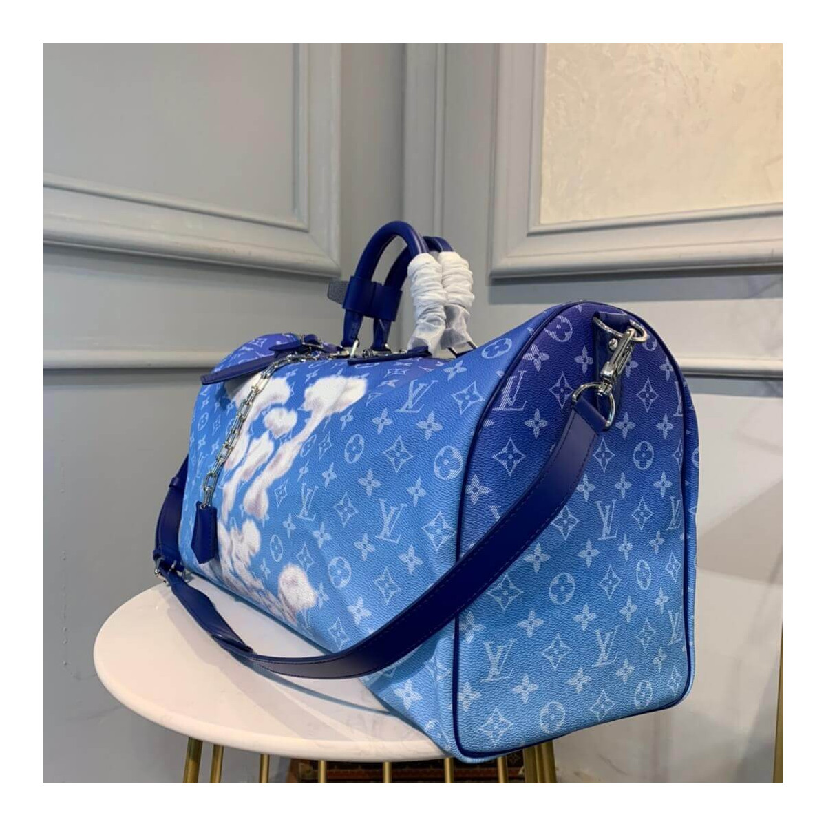 Louis Vuitton Monogram Clouds Keepall Bandouliere 50 M86988