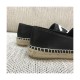 Chanel CC Quilted Espadrilles G29762 Black/8White