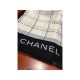 Chanel Cashmere Wool Sequins CC Stole C32041