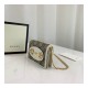 Gucci 1955 Horsebit GG Supreme With Chain Wallet 623180