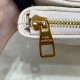 Louis Vuitton Monogram Empreinte Leather Marceau Bag M46201 Cream