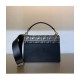 Fendi Black Leather Bag Kan I With Embossed FF Flap 8BT315