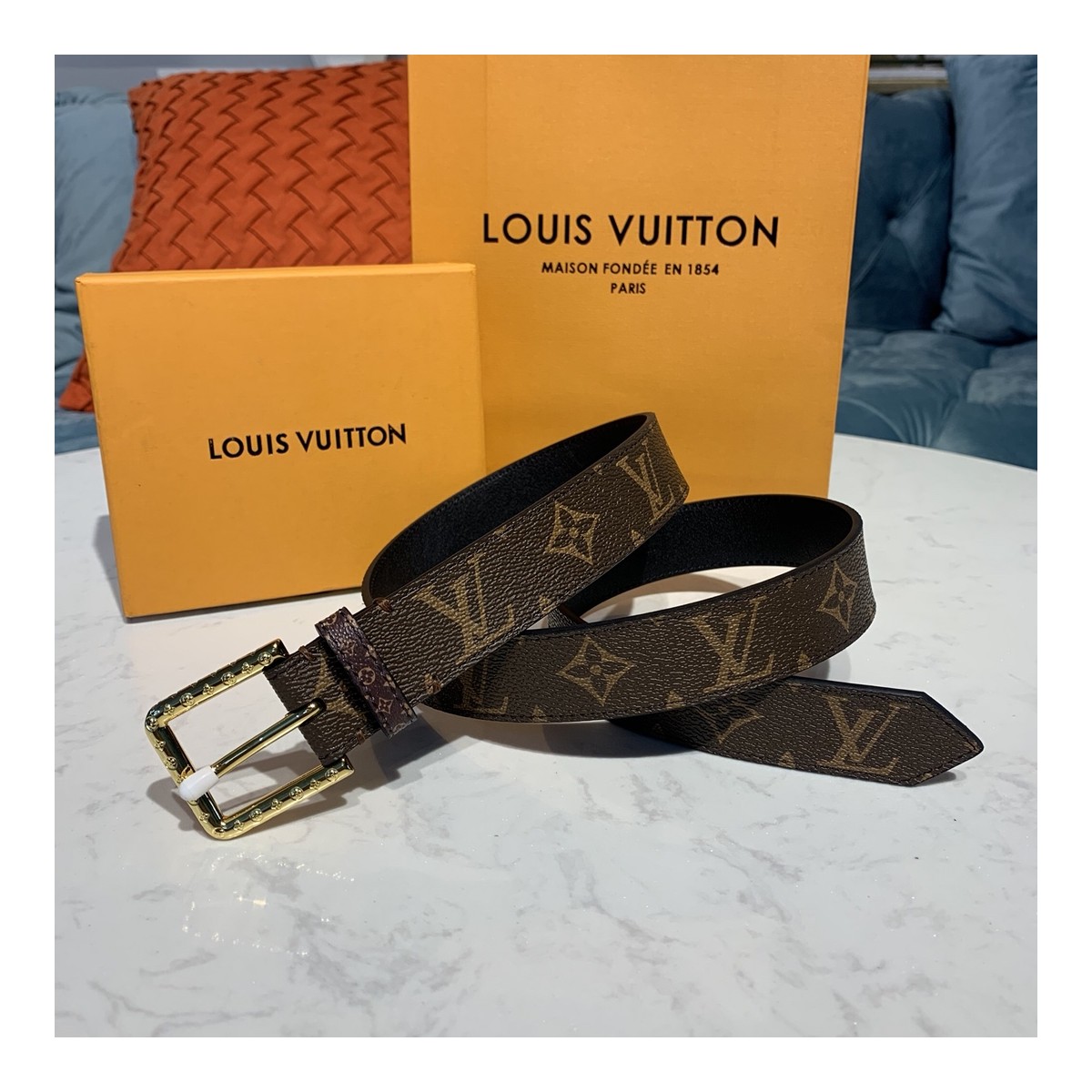 Louis Vuitton Daily LV 30mm Belt M0195U