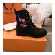 Louis Vuitton Heart Platform Wonderland Flat Ranger Boot 1A1IY5