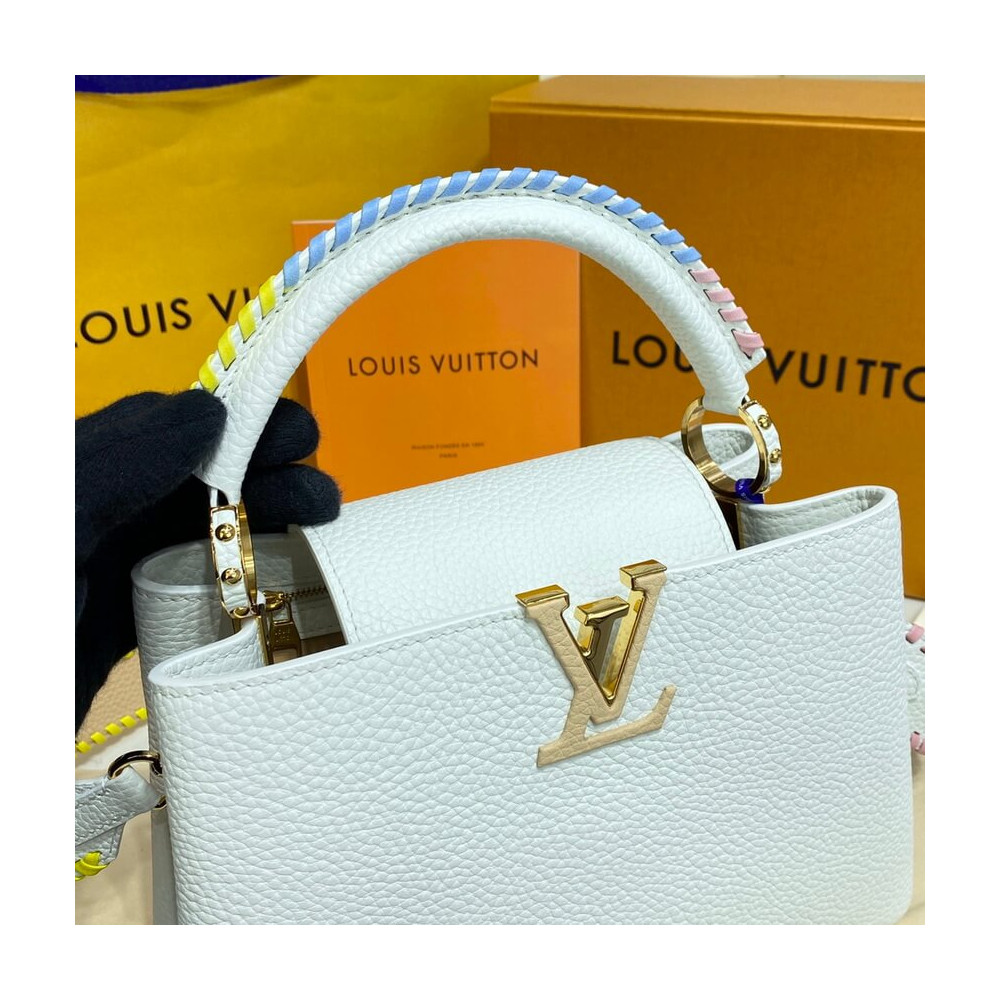 Louis Vuitton Capucines BB Bag M57941 White