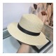 Chanel Flower Embellished Straw Hat AA6730