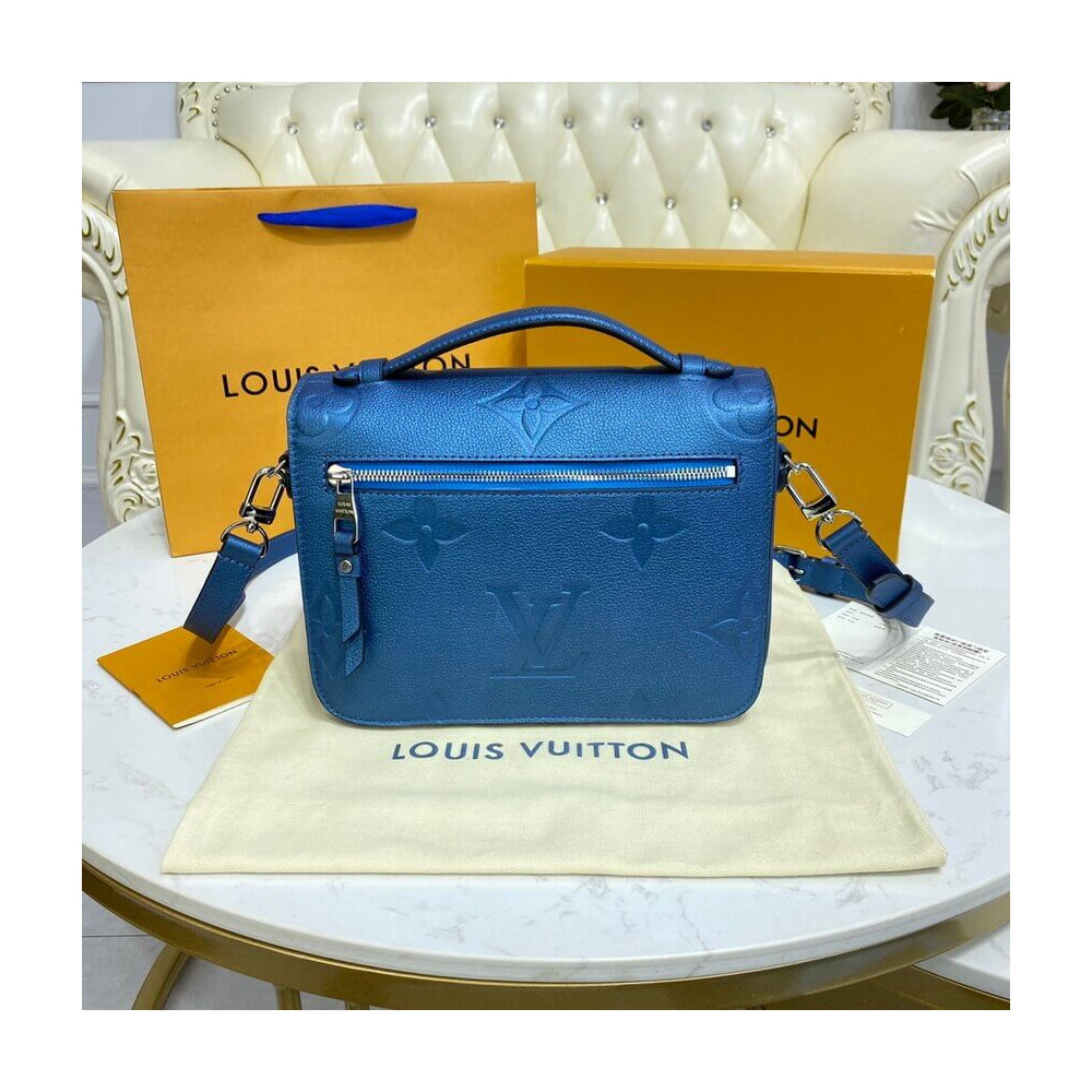 Louis Vuitton Pochette Metis M59211 Navy Nacre