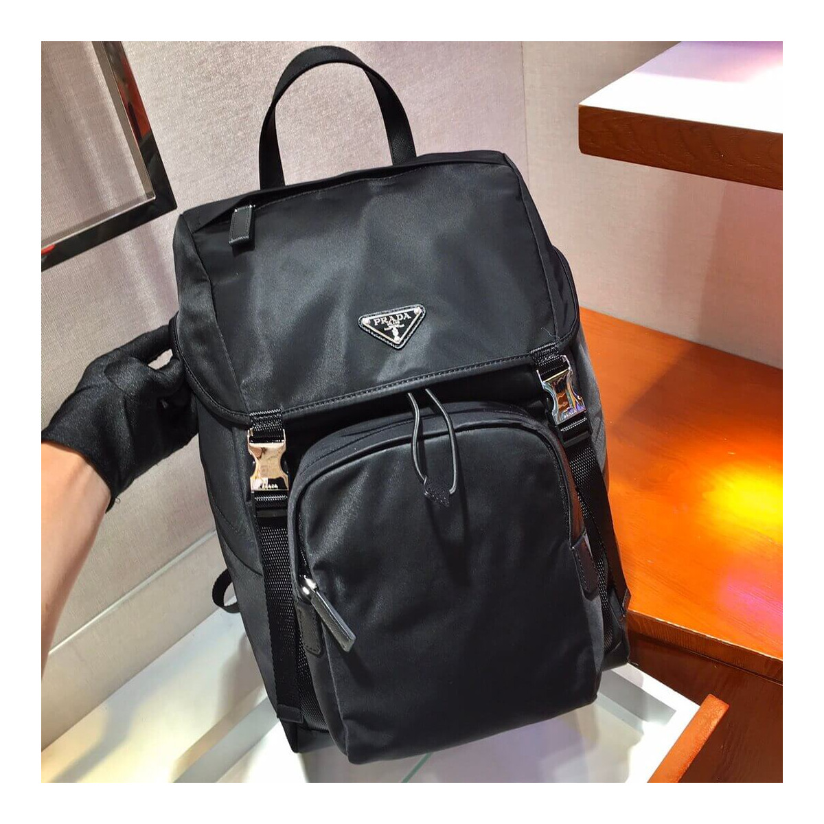 Prada Nylon Backpack 2VZ135