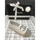 Chanel CC Quilted Espadrilles G29762 White/Grey