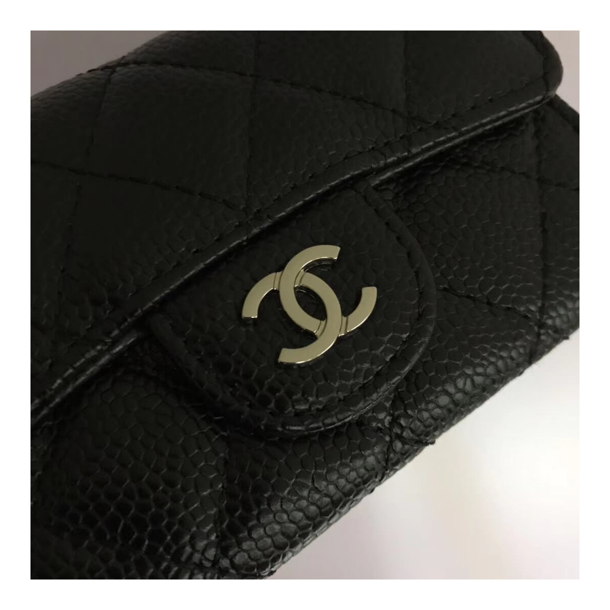 Chanel Caviar Classic Card Holder A80799