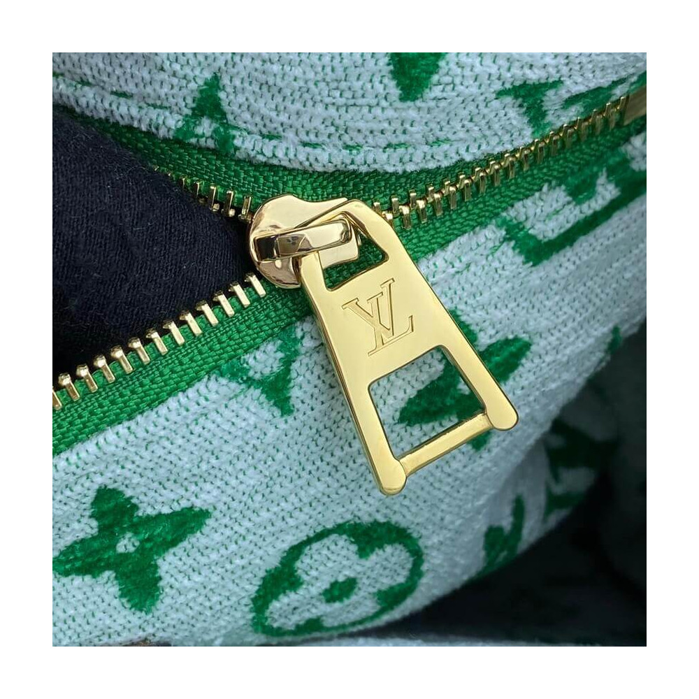 Louis Vuitton Monogram Jacquard Velvet Onthego PM M46216 Green